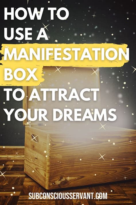 metal box kept by door to call in desires|Manifestation Box: A Simple (But Complete) Guide .